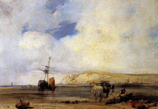 On the Coast of Picardy, Richard Parkes Bonington